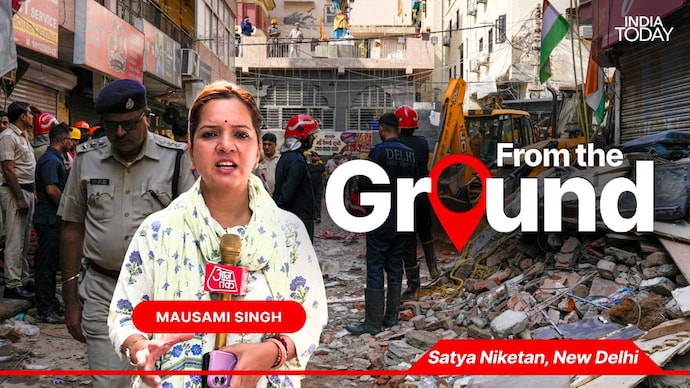 Satya Niketan building collapse: Inside Delhi’s cramped PG hub where another disaster awaits