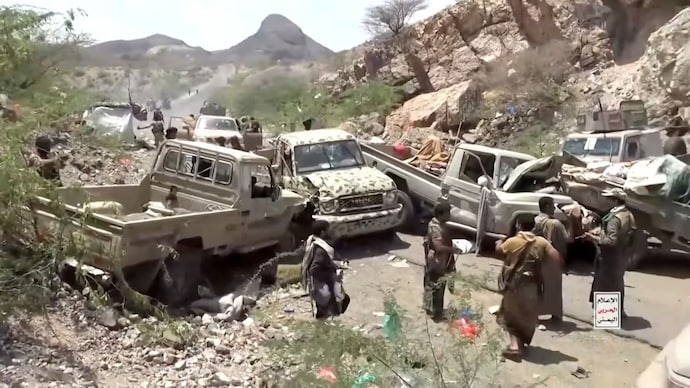 Sources within the government told that Houthi militants had established a military camp near the market. (Representative Image/Reuters)