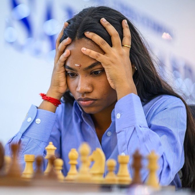 Chess Olympiad: Savitha rescues India women as men settle for draw vs Azerbaijan