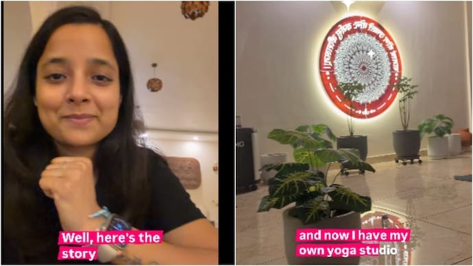 SBI assistant manager shares why she quit her job to start a yoga studio (Photos: Snigdha Bose/Instagram) SBI assistant manager shares why she quit her job to start a yoga studio