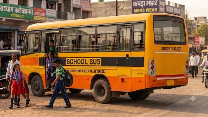 (AI-generated representative image) School Bus