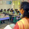A teacher teaching in school - PTI File Image A teacher teaching in school - PTI File Image