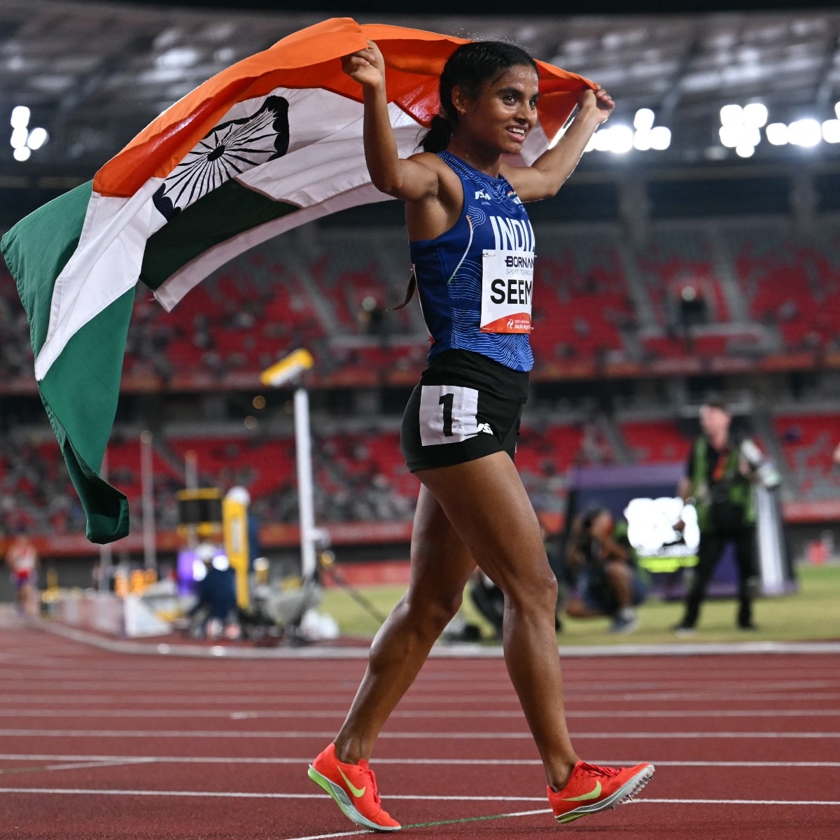 16-year wait ends! Seema Kumari wins bronze in women's 10,000m at Asian Games