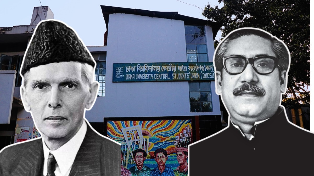 Jinnah in, Mujibur out at Dhaka University museum; Pak founder's portrait shredded