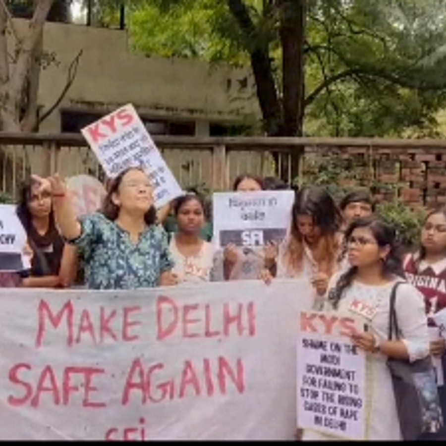 Delhi University SFI holds Campus Justice March, demands safer spaces for women