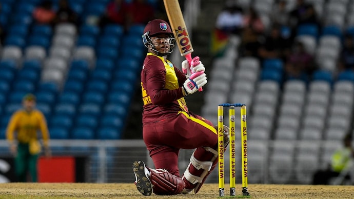 Shimron Hetmyer returns to West Indies squad for India series (AFP Photo) Shimron Hetmyer