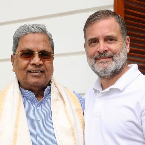 Siddaramaiah and Rahul Gandhi have built their politics around championing social justice for downtrodden communities. (Image: PTI) Siddaramaiah and Rahul Gandhi have built their politics around championing social justice for downtrodden communities. (Image: PTI)