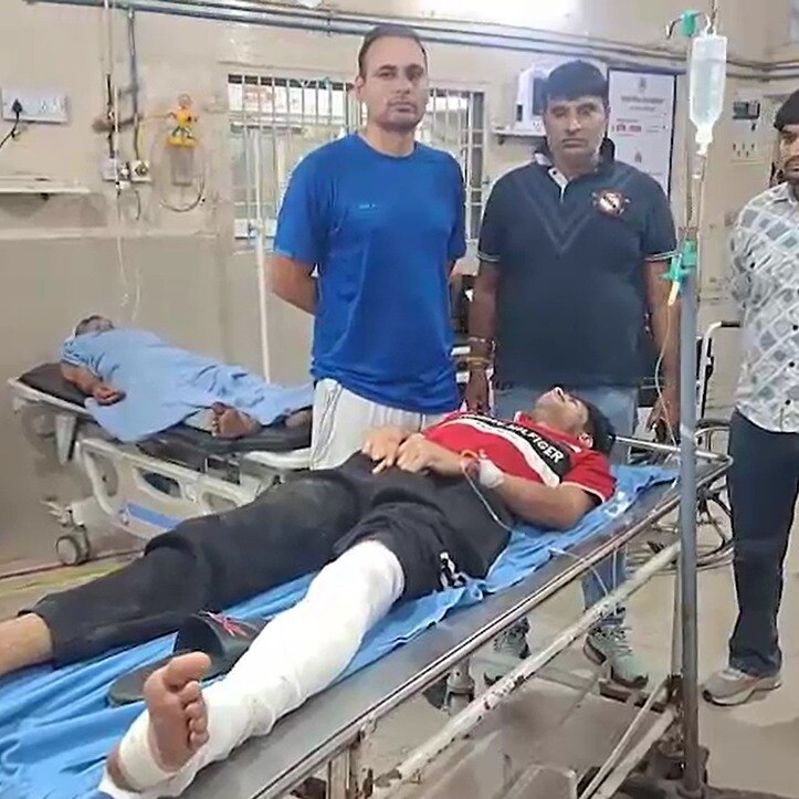 Police chase ends with murder accused jumping off Sonipat flyover, survives