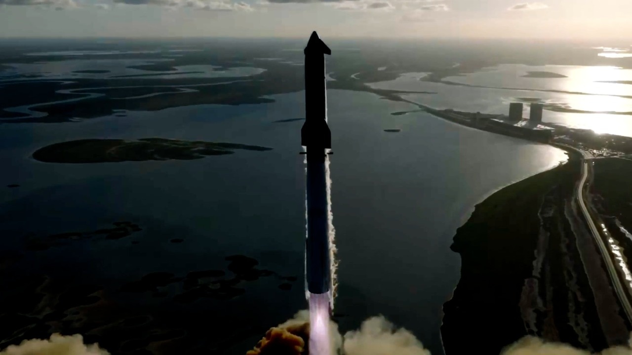 Starship Super Heavy launches on the 11th launch. (Photo: SpaceX) Starship Super Heavy 11th launch live