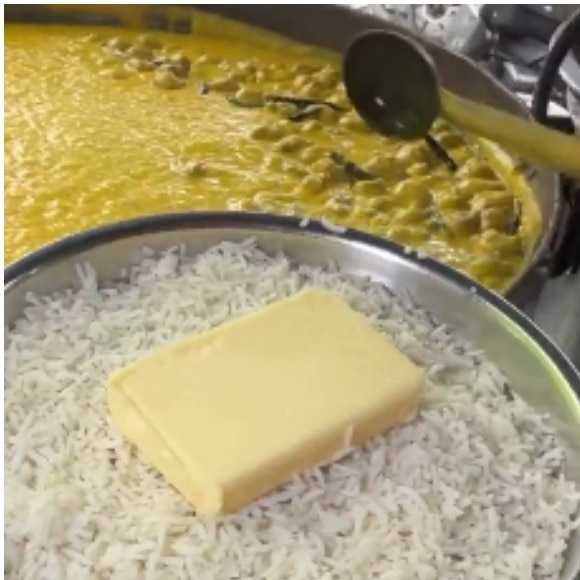 Street vendor's 100g 'butter' on kadhi chawal sparks debate over what it really is