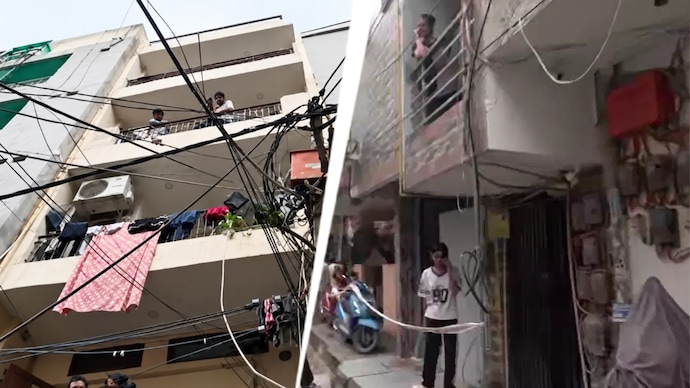 Structures near the collapsed building also show several safety lapses. Structures near the collapsed building also show several safety lapses.