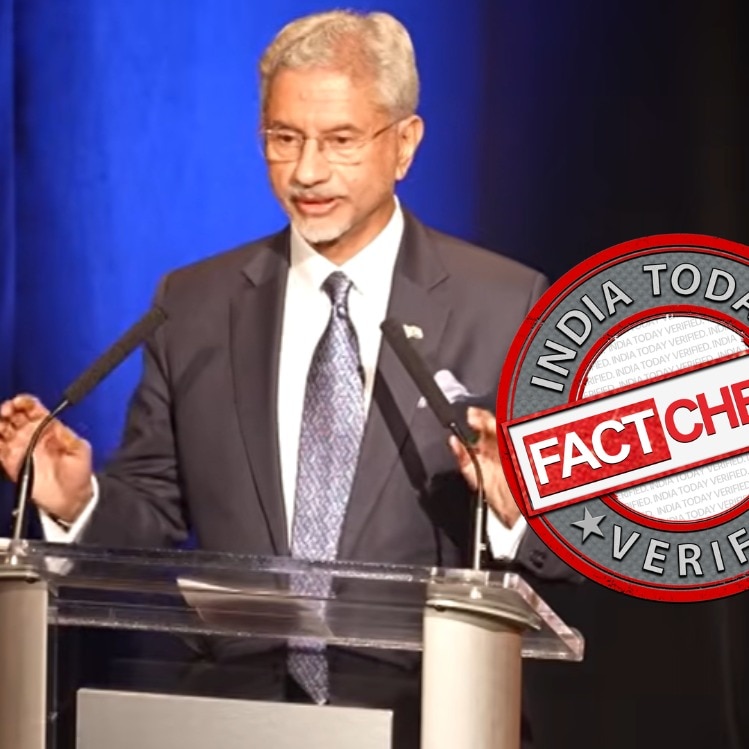 Fact Check: Video of Jaishankar talking about Trump’s fondness for Pakistan is a deepfake