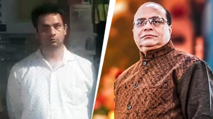 Subrat Mocha was arrested on Wednesday in connection with the murder of his father, Vineet Minocha. (Photos: ITG) Subrat Mocha was arrested on Wednesday in connection with the murder of his father, Vineet Minocha.