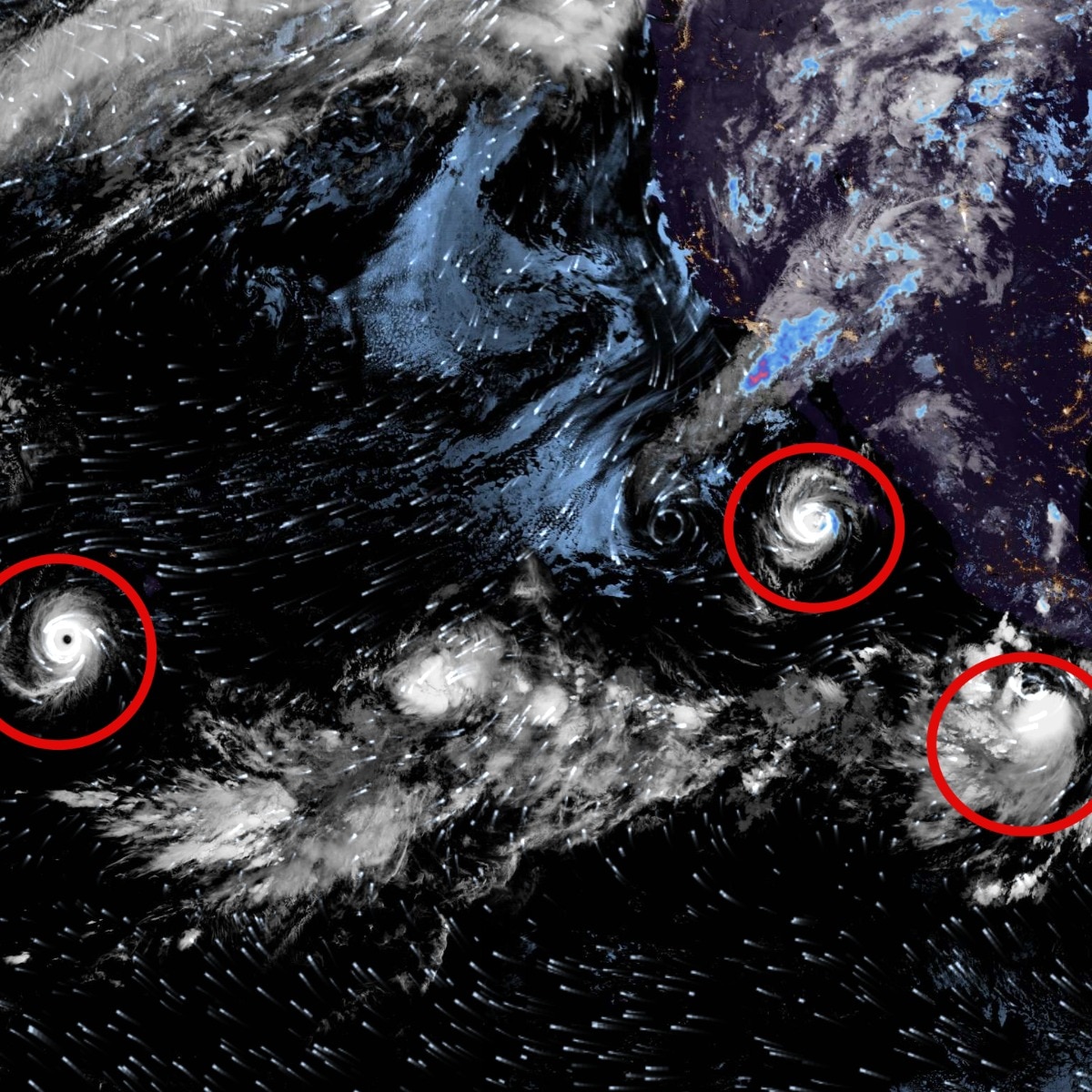 Satellite captures Super El Nino powering massive storms in Pacific Ocean