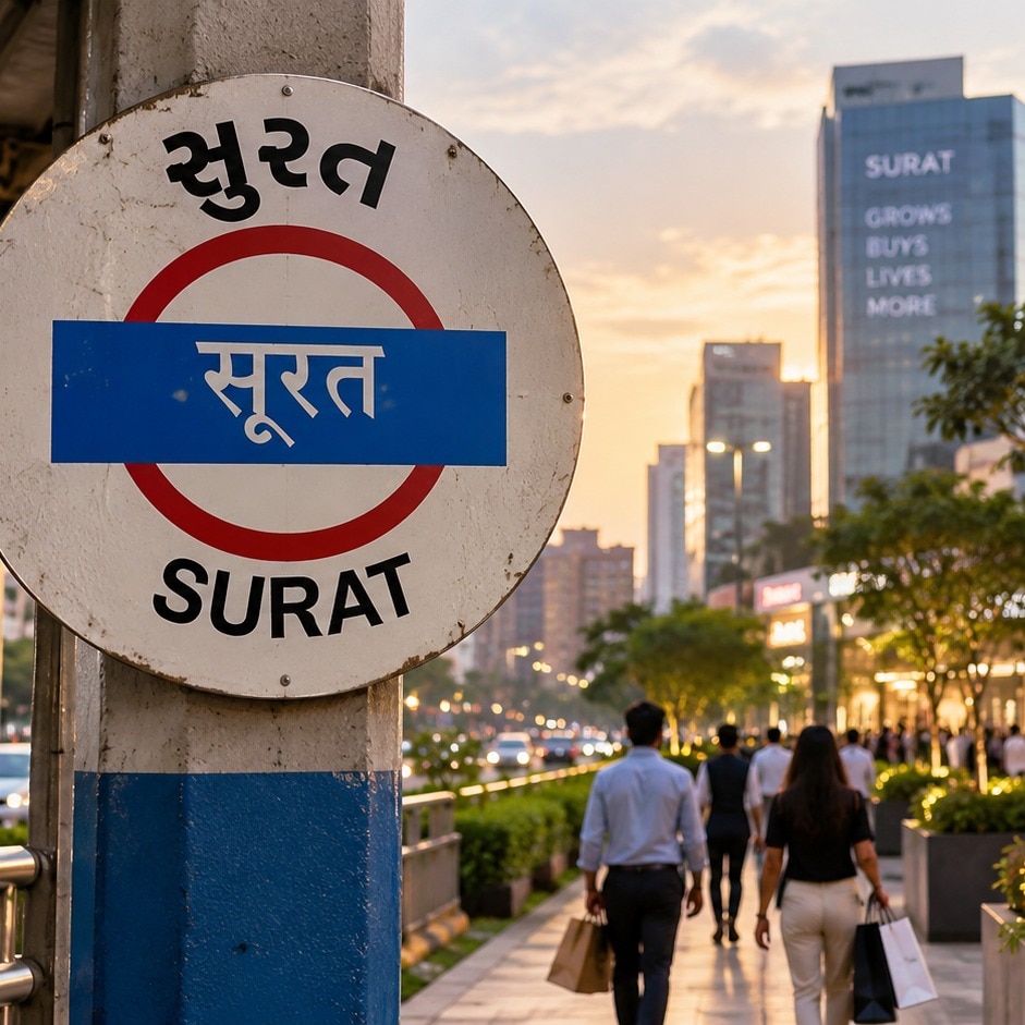 Forget Mumbai, Bengaluru. Surat is becoming India’s new spending hub