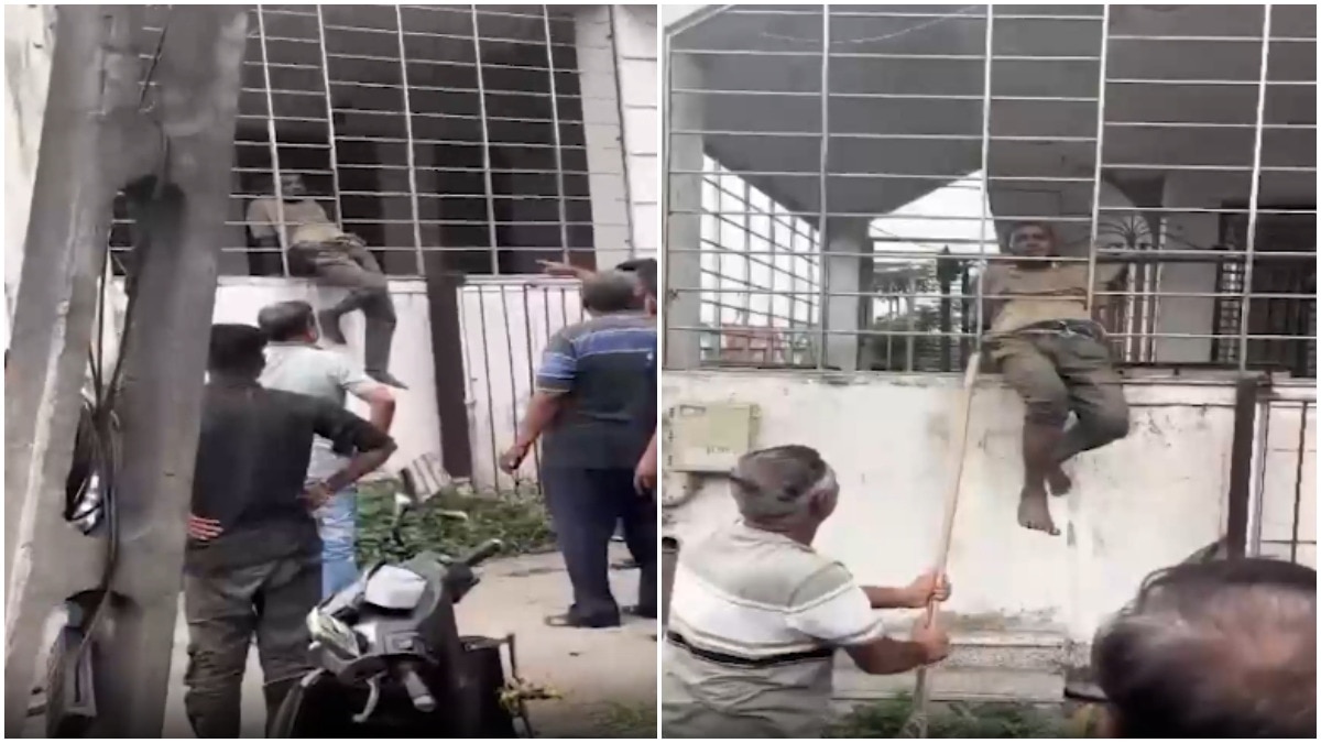 Surat man trapped in bungalow's steel grill, beaten by locals who suspected theft