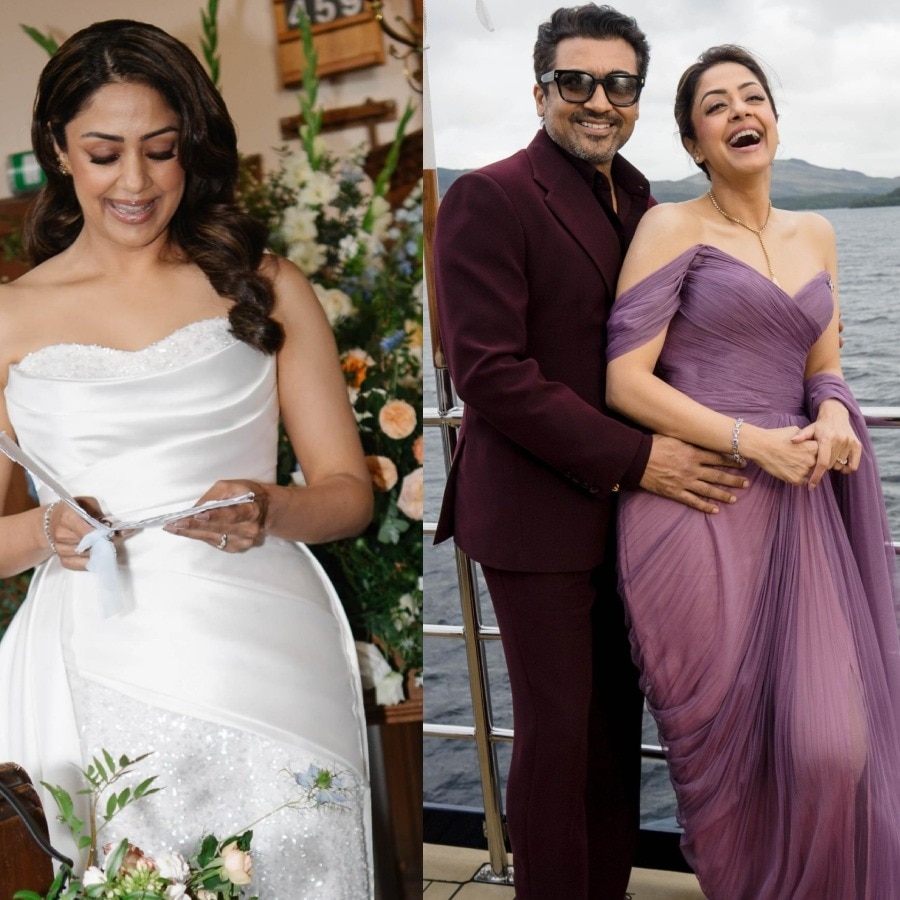 Inside Jyotika-Suriya’s 20th anniversary: Vows at church, celebrations on yacht