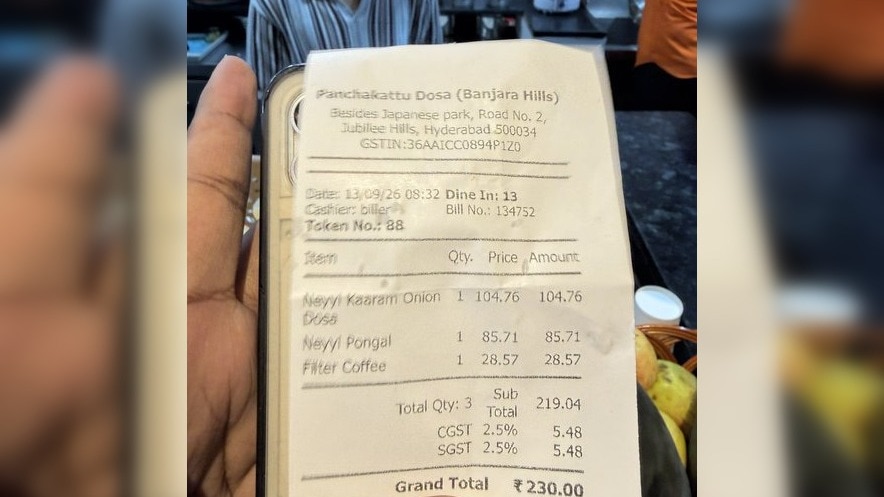 Hyderabad man finds Rs 230 meal costs Rs 436 on Swiggy, people point to convenience