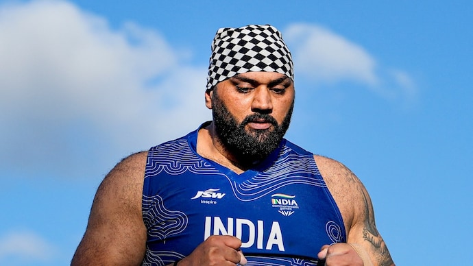 Tajinderpal was named India' ssecond flag bearer alongside Manu Bhaker. (Photo: PTI) Tajinderpal Singh Toor, Asian Games 2026
