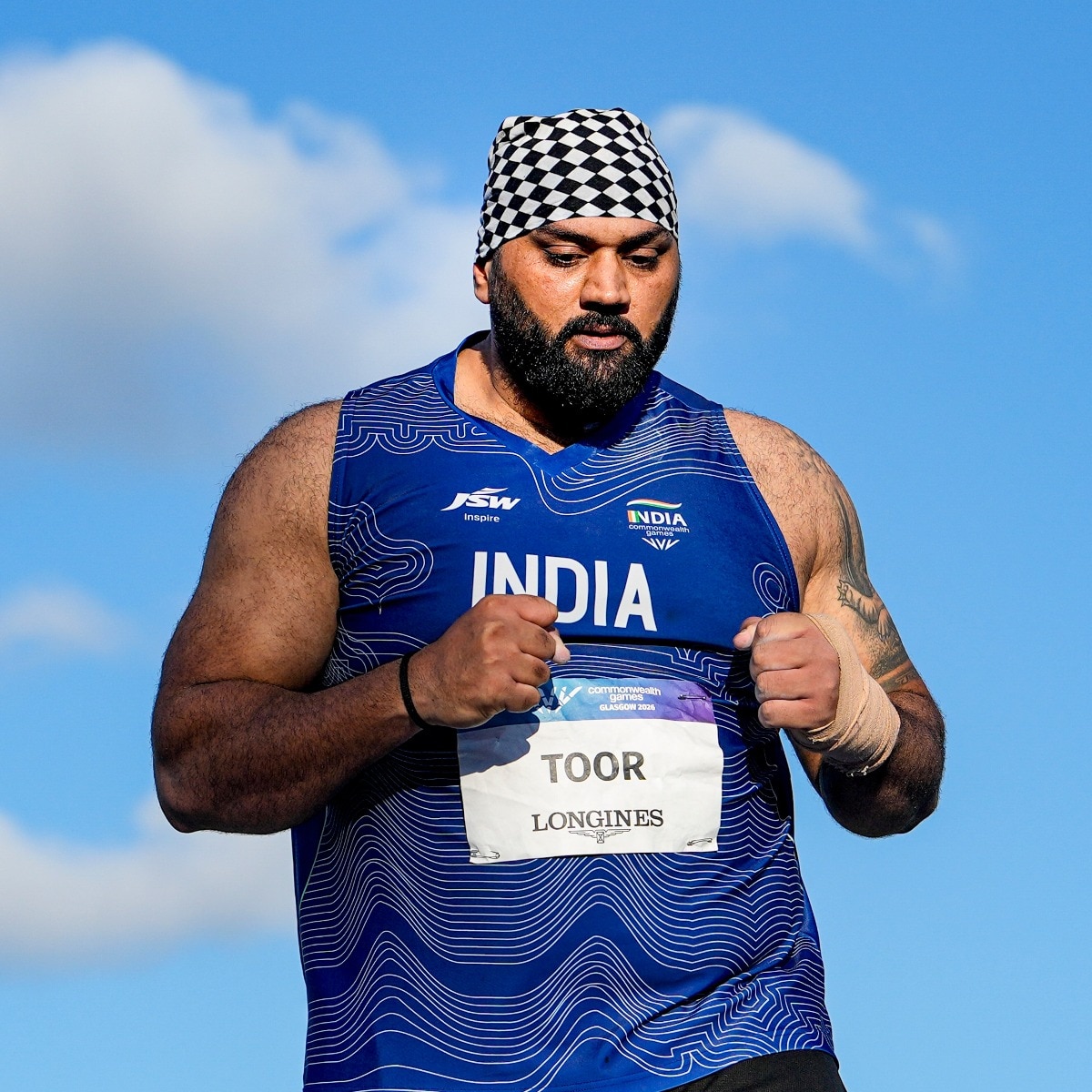 Tajinderpal Toor replaced as India flag-bearer after delay in receiving official jersey