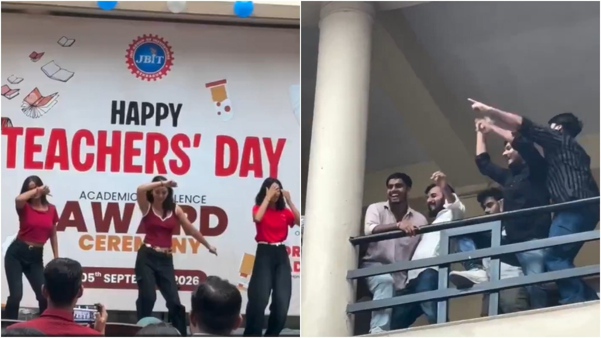 शिक्षक दिवस पर कॉलेज छात्रों के नृत्य ने विवाद को जन्म दिया