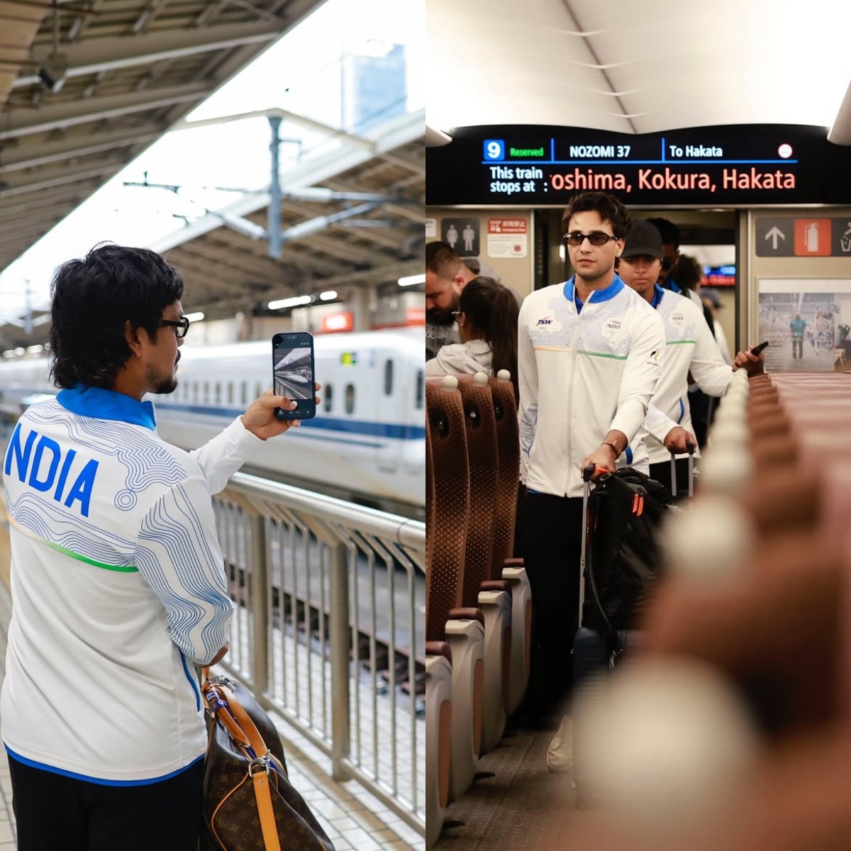 India men's team takes bullet train to Nagoya, arrives in style for Asian Games