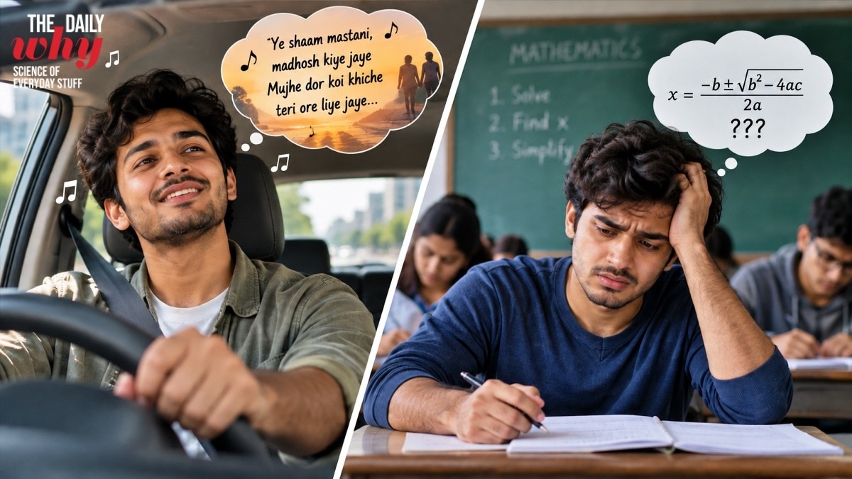 Why your brain never forgets songs but quickly forgets what you study