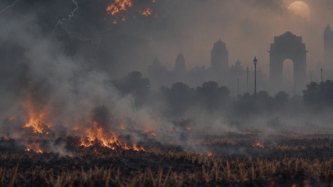 The fire count collapsed. The smog did not