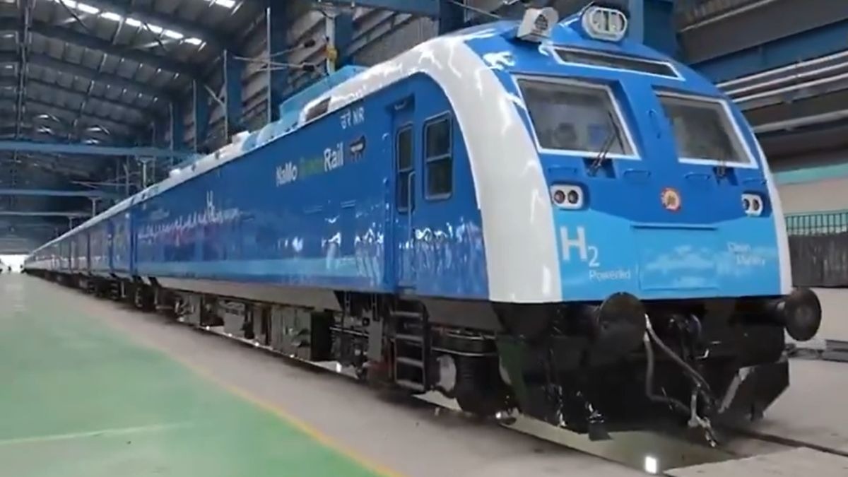 India's first hydrogen train set to run at 110 kmph as Railways weighs routes