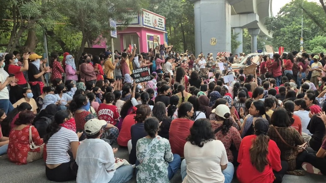 LSR classes put on hold as students protest after Kalkaji gangrape