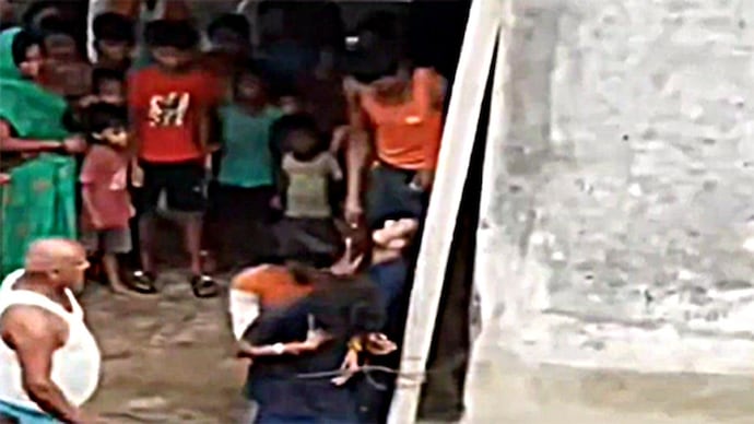 Three men were beaten up in Bihar