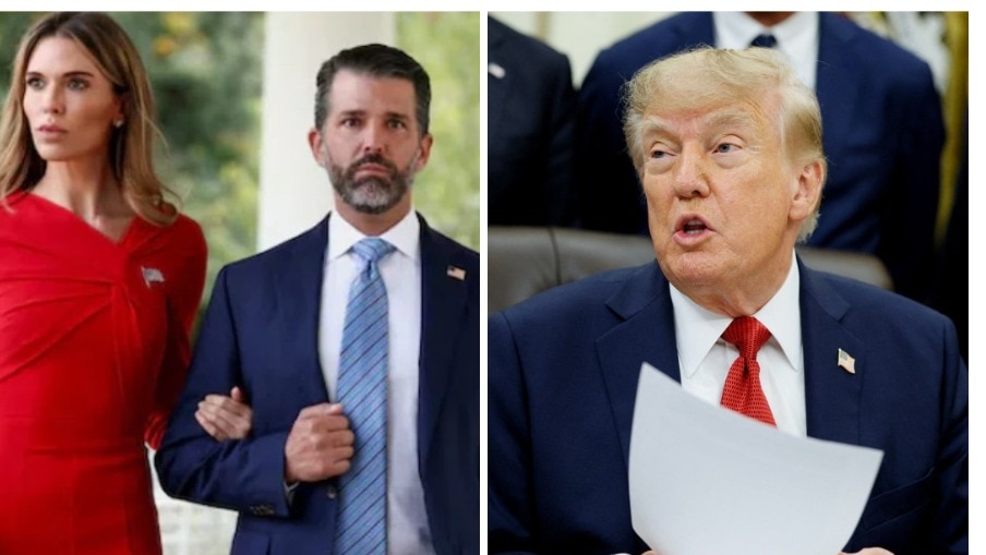 Trump says Don Jr. is repaying Russian oligarch after wedding controversy. ( Photo- Reuters)