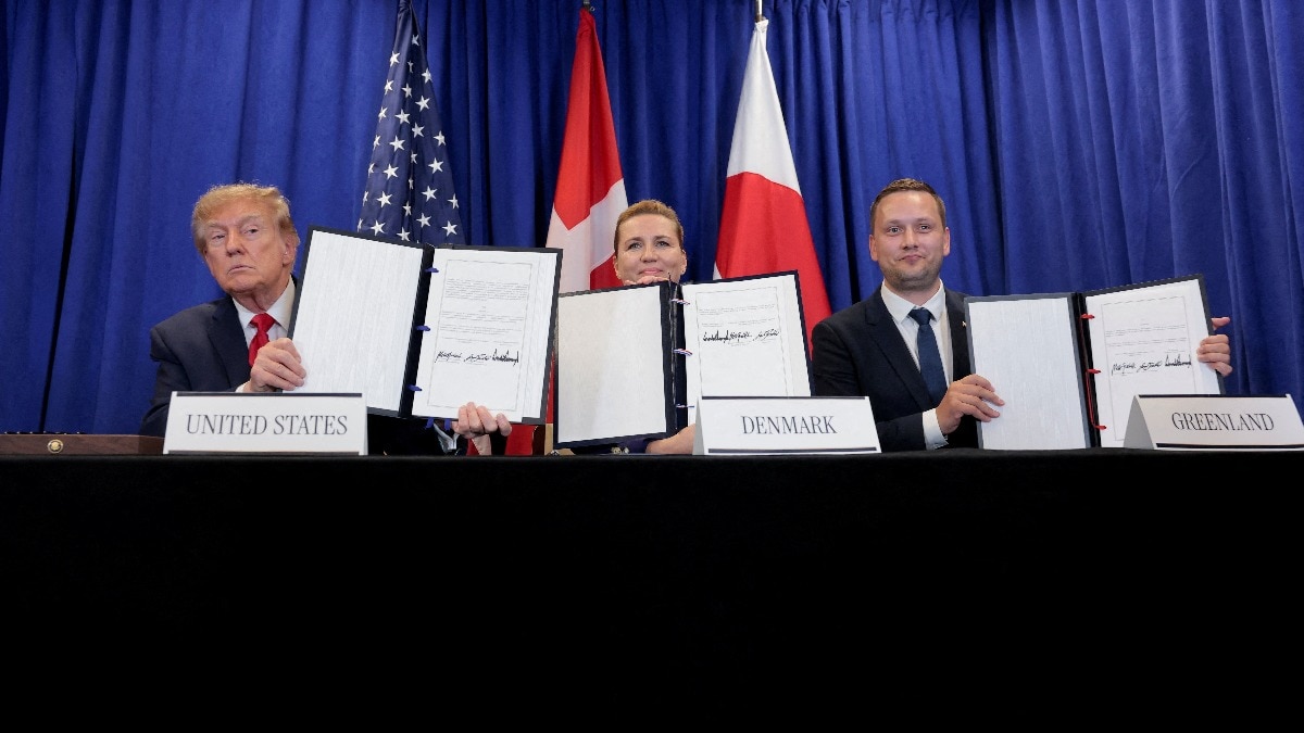 Trump drops Greenland annexation demand as US, Denmark sign defence pact