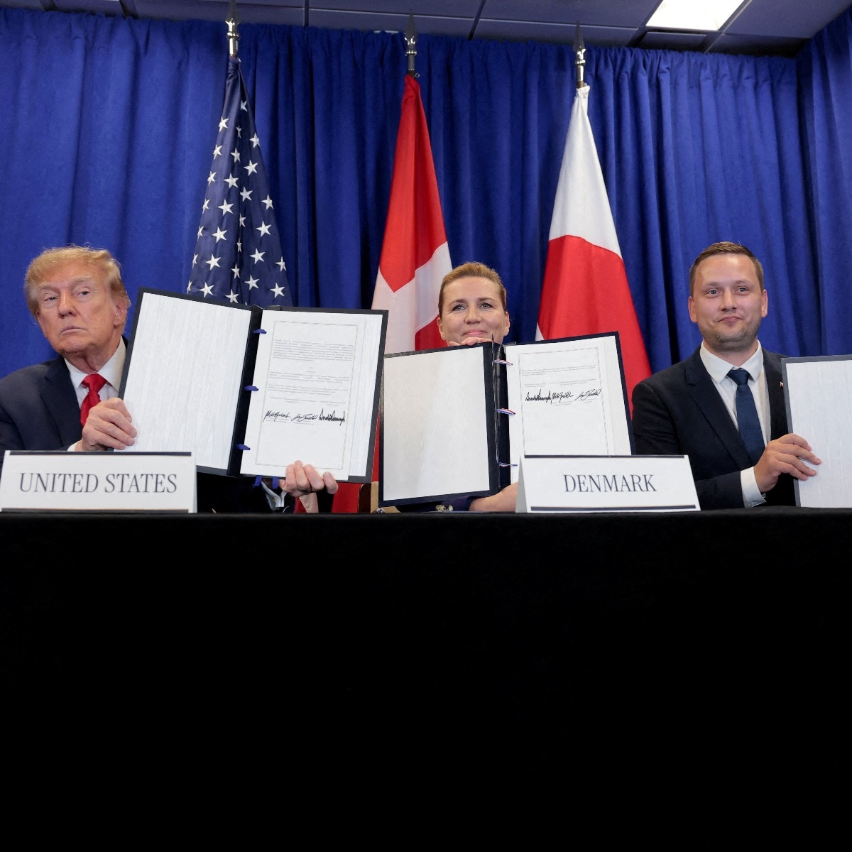 Trump drops Greenland annexation demand as US, Denmark sign defence pact