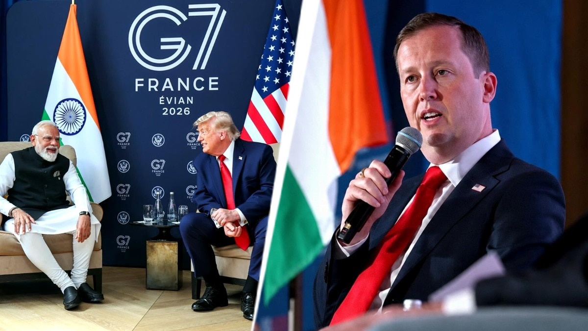 India-US bilateral trade currently stands at around $240 billion. PM Modi and Trump have set a target of increasing it to $500 billion over the next few years. (File Photo: ITG) Trump Modi Gor