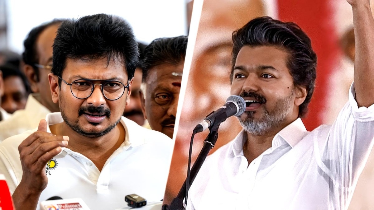 Vijay's Om Sakthi vs Udhayanidhi's Om Kali: TVK-DMK slogan war in Tamil Nadu