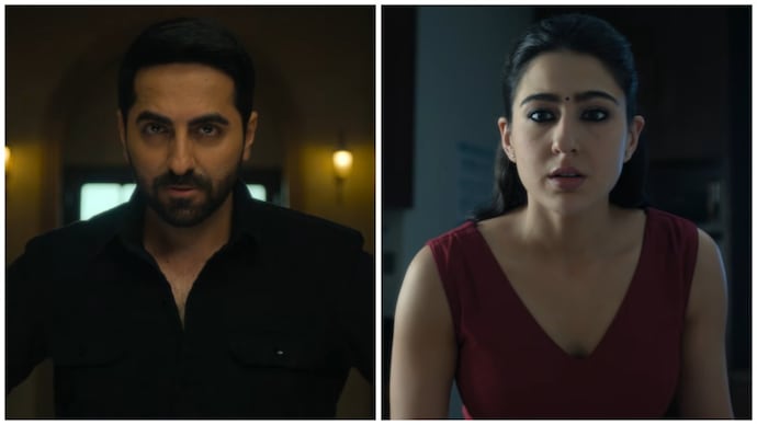 Ayushmann Khurrana and Sara Ali Khan's spy comedy Udta Teer marks Akash A Kaushik's directorial debut. (Credit: Dharma Productions) Udta Teer trailer: Ayushmann's Pakistani spy joins Sara in chaotic action comedy