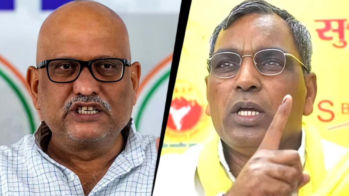 OP Rajbhar wants UP split into 4; Ajay Rai slams his 'intellectual bankruptcy'