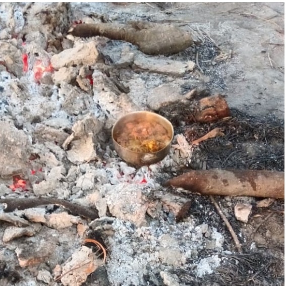 UP men caught cooking meat on funeral pyre as part of tantric ritual, arrested