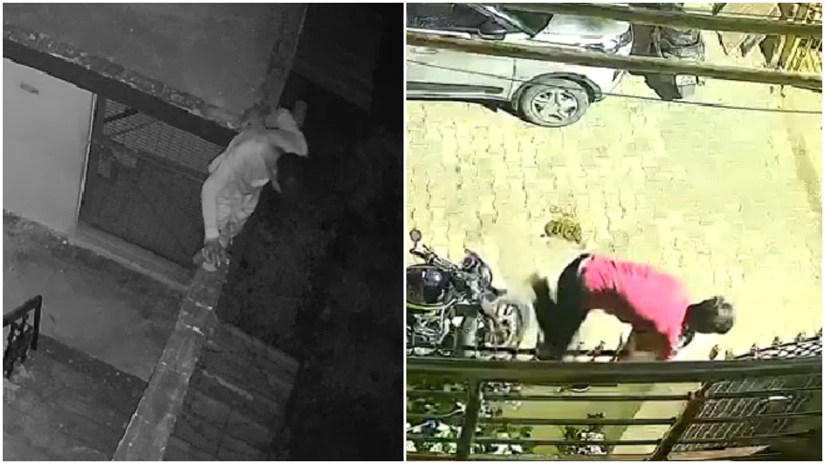 UP thief spends around 2 hours looting home as family sleeps, escape caught on CCTV