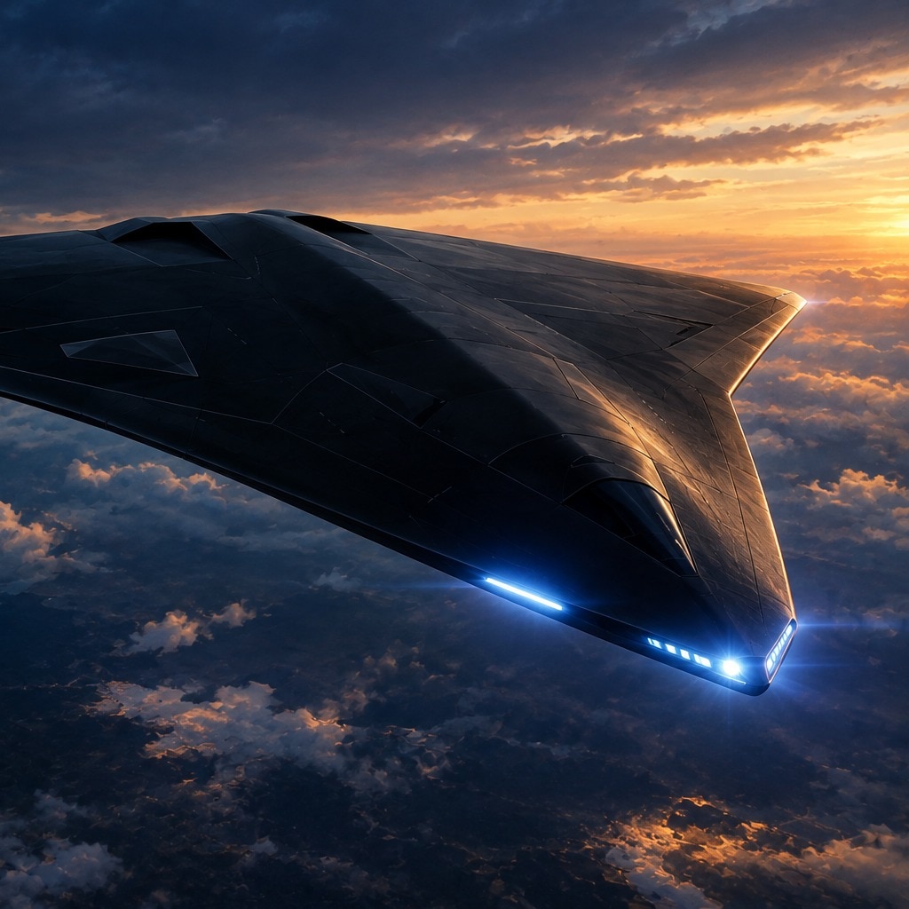The Black Manta? UFO-like object over Iran fuels US spy jet mystery