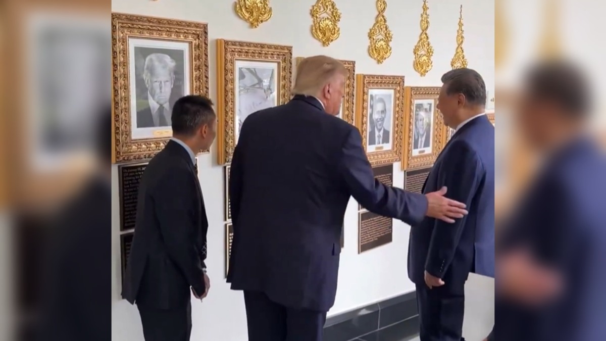Trump shows Biden autopen display to Xi at White House, China President in splits