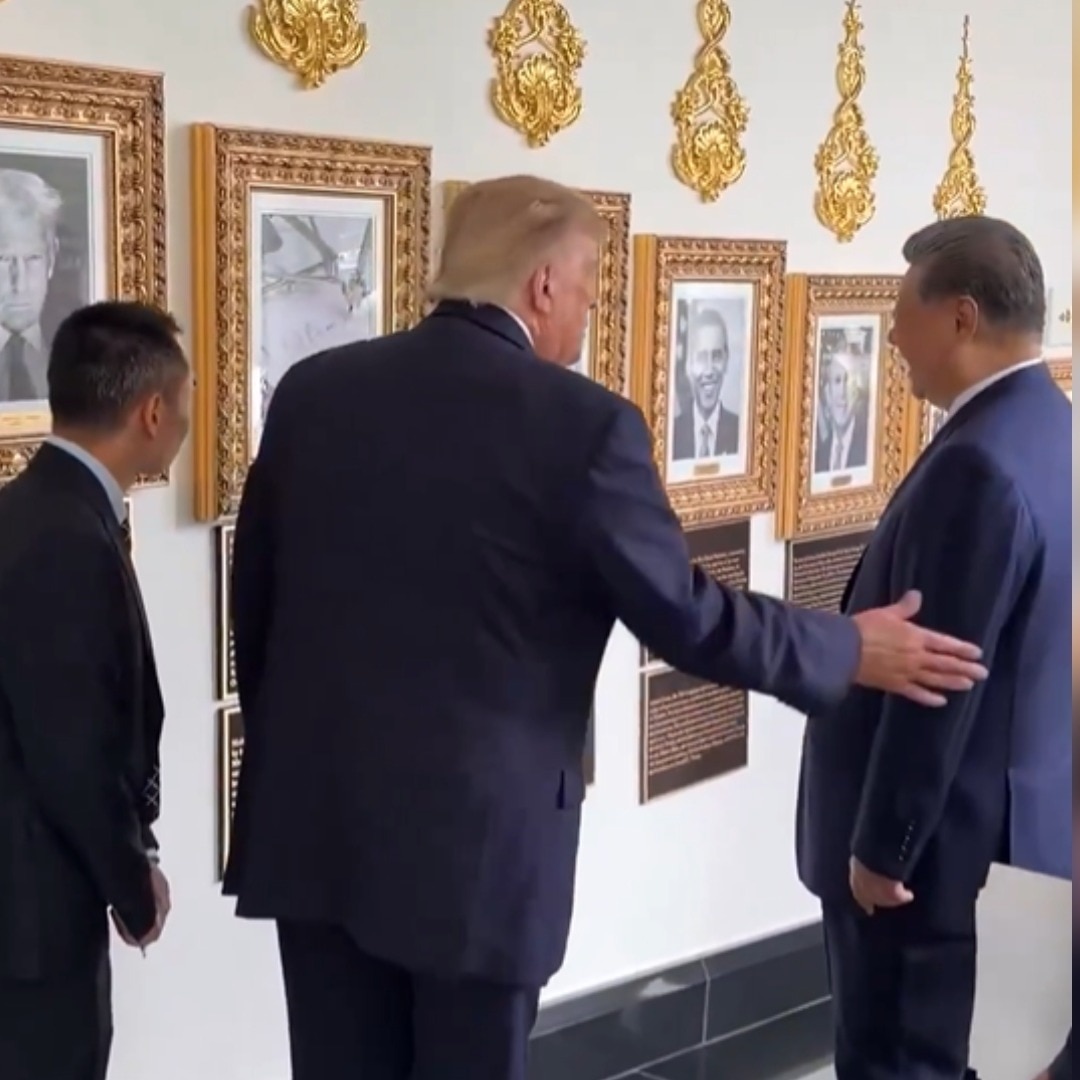 Trump shows Biden autopen display to Xi at White House, China President in splits