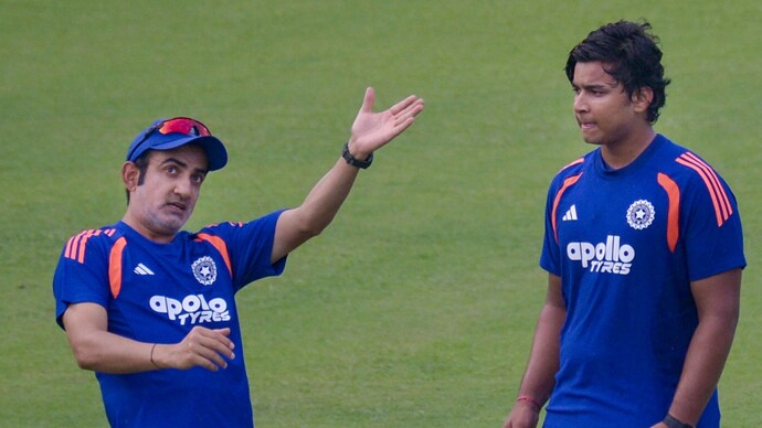 Sooryavanshi wasn't used during any of the matches against Afghanistan (Courtesy: PTI) Vaibhav Sooryavanshi, Gautam Gambhir
