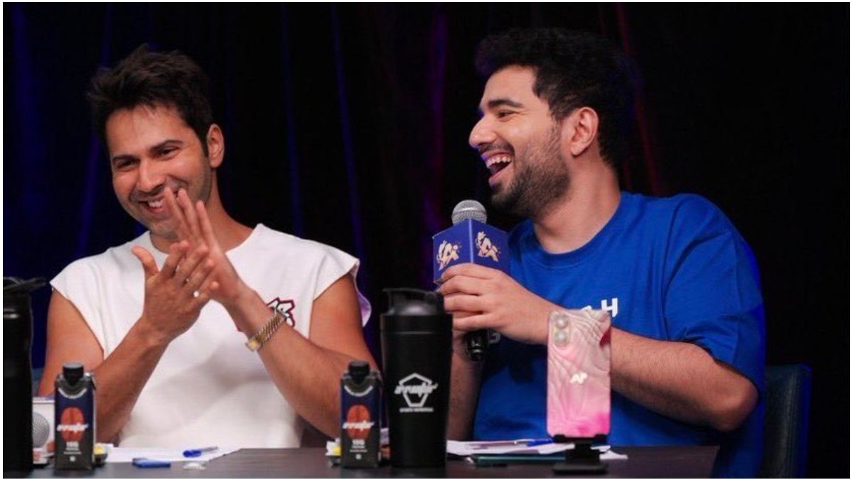 Samay Raina roasts Varun Dhawan on Latent 2. (Credit: YouTube/Screengrab from India's Got Latent 2) Samay Raina roasts Varun Dhawan on Latent 2.