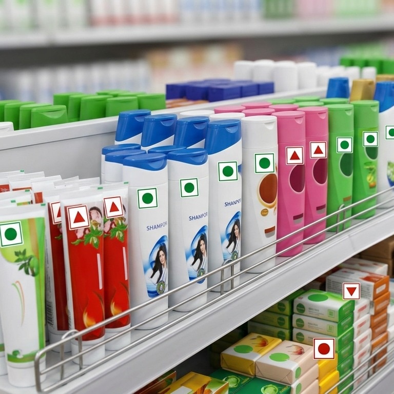 Green for veg, red for non-veg: New labelling rule for soap, shampoo, toothpaste