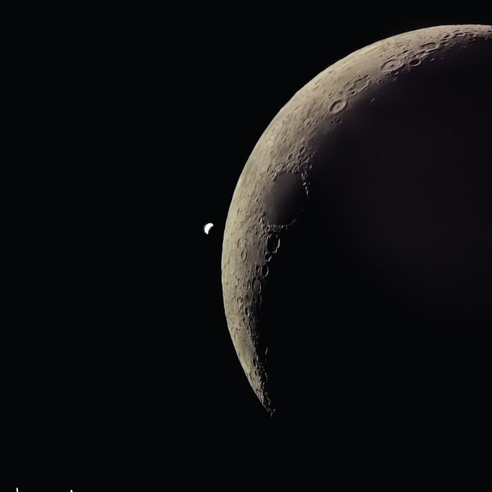 Venus joins Moon for a cosmic date as Earth watches. See pics here