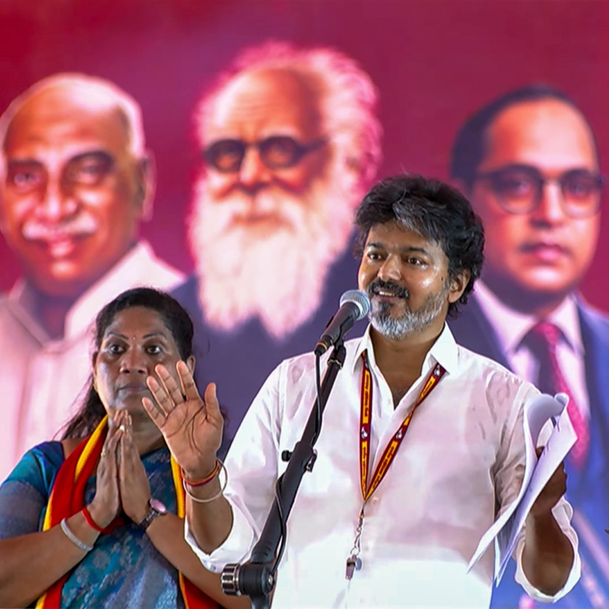 I'm your brother, son: Vijay counts welfare schemes, good governance in Dharapuram