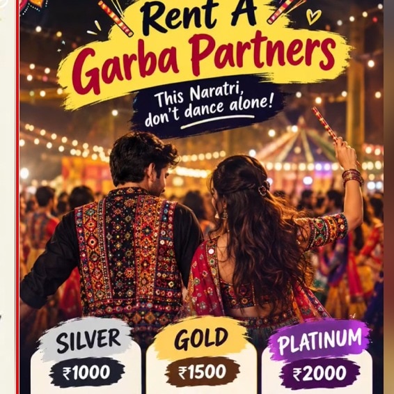 'Rent garba partner' posts go viral before Navratri, Gujarat cops urge caution