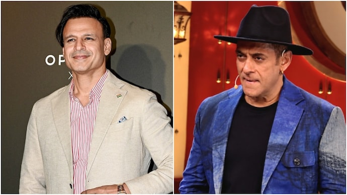 Vivek Oberoi has reacted to Salman Khan's anti-trolling stand. Photo: PTI/Instagram Vivek Oberoi, Salman Khan